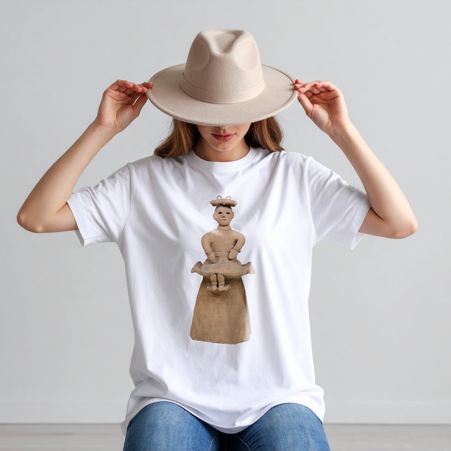 Haniwa Seated Priestess