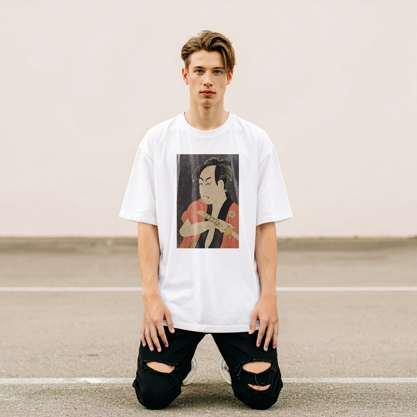 Actor Ichikawa Omezo as Yakko Ippei